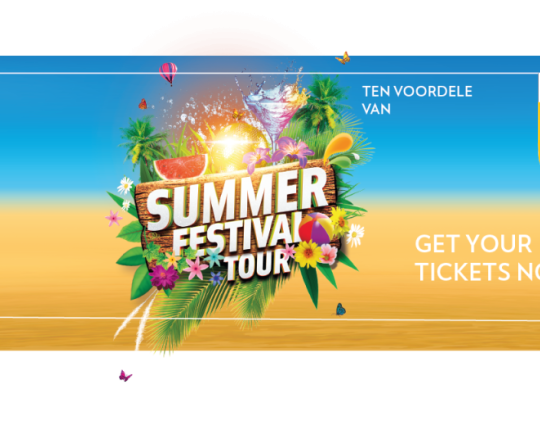 Summer festival tour